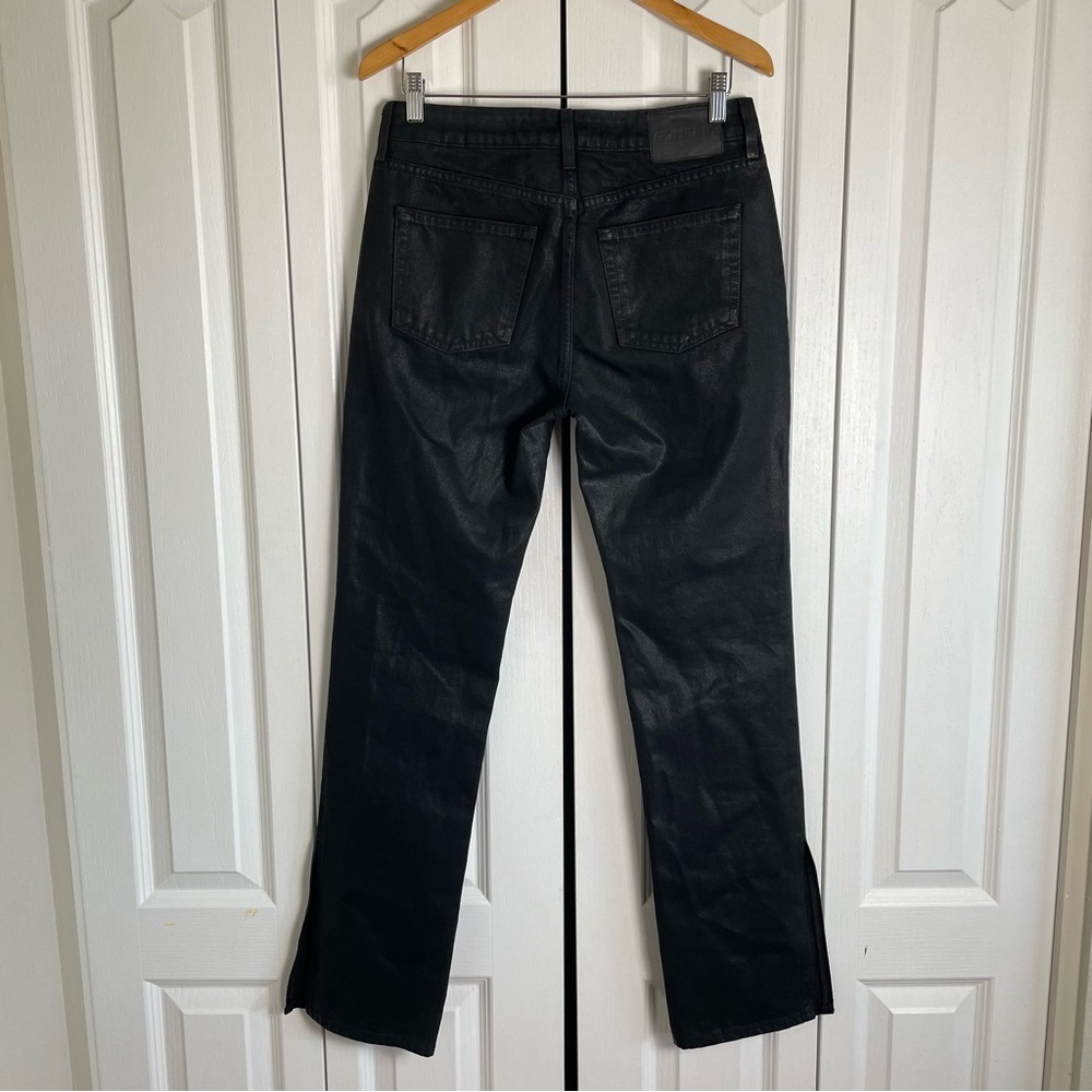 NWOT GRLFRND Hailey Low Rise Slim Boot Jeans Pants Womens 27 in Manhattan Coated - Picture 8 of 16